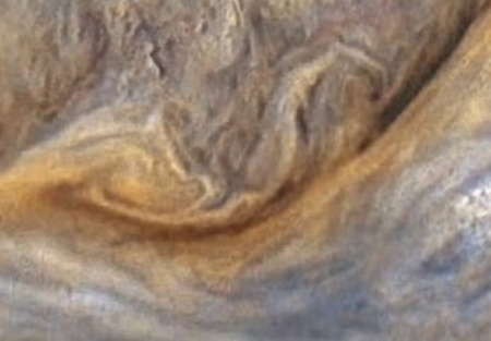 風の干渉パターン ─ 木星