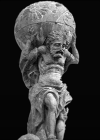 ギリシャの柱神アトラス
