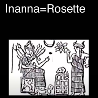 Inanna=Rosette(=Flower)