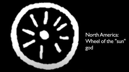 北米："太陽"神の車輪