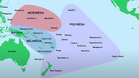 南太平洋地図