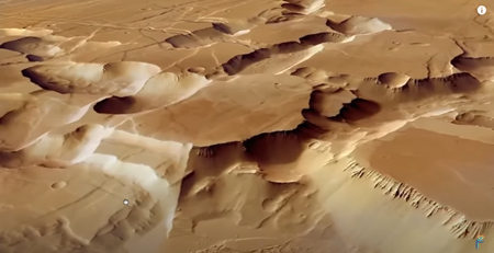 火星の地表