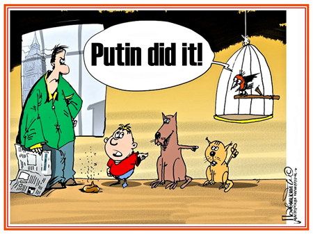プーチンがやった！ 彼がボタンを押した！