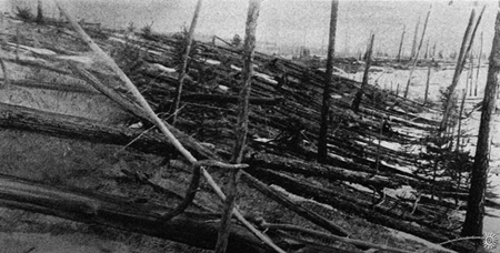 1908年のツングースカ爆発