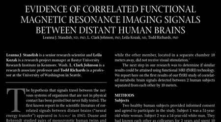空間的に分離した2人の被験者の脳波の相関関係─再現研究