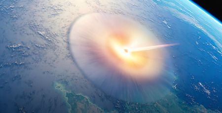 隕石の衝突