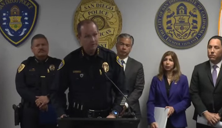 サンディエゴの警察署長は、物議をかもしているカリフォルニアの新法を非難した。