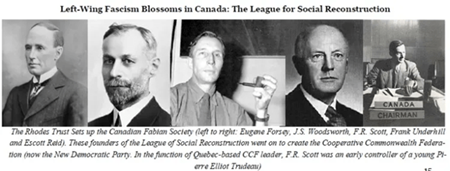 カナダで花開く左翼ファシズム： 社会再建連盟