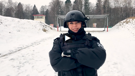ロシア国家警備隊の女性たち