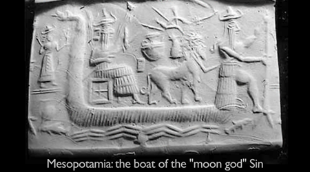 メソポタミア : ”月の神”シンの船