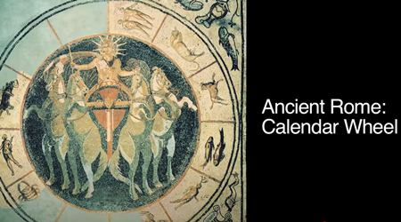 古代ローマ：カレンダーホイール