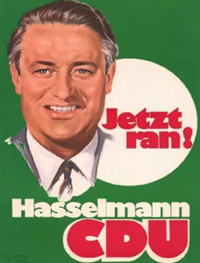 ハッセルマン選挙ポスター [Source: kas.de]