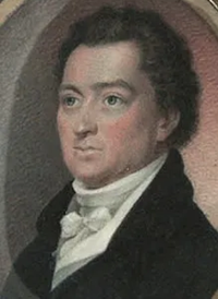1792年から1794年までサウスカロライナ州の副知事だったジェームズ・ラドソン。