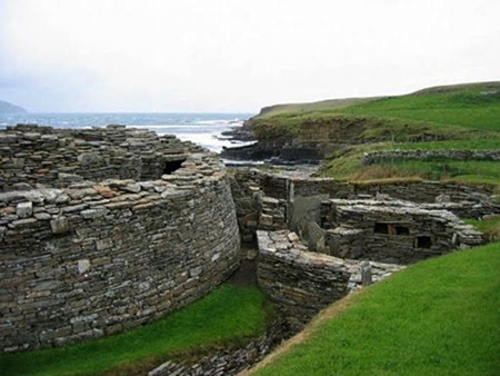 ナップ・オブ・ハワー、最古の新石器時代の集落のひとつ、スコットランド、オークニー諸島