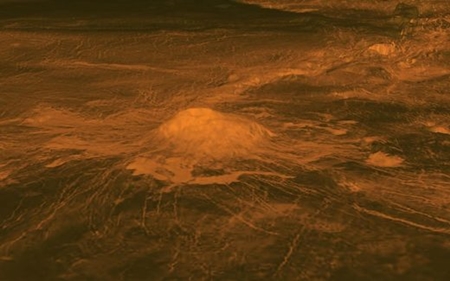 金星の比較的初期（原生）の表面