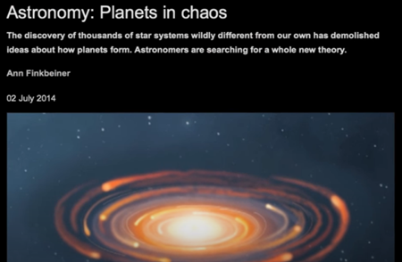 天文学 : カオスの中の惑星