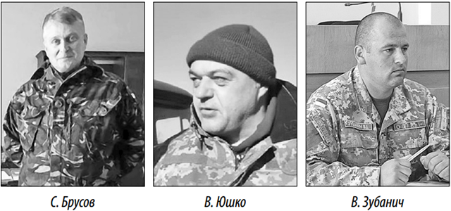 S. ブルソフ、V. シュコ、V. ズバニッチ