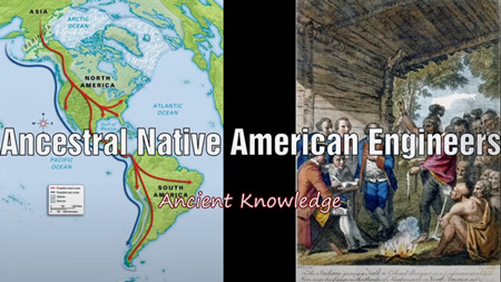 先祖代々のネイティブアメリカンの技術者、古代の知識
