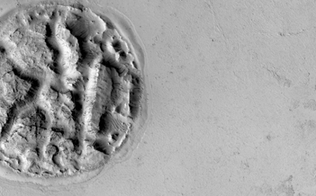 非常に幅が広い火星の謎のクッキーは天文学者を困惑させる