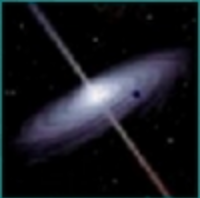 アンドロメダM31にある"超大質量ブラックホール"を取り囲む謎の青い光