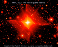 赤い長方形星雲