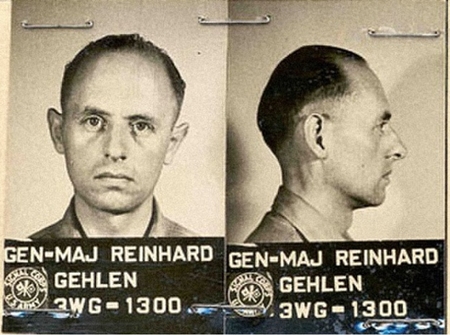 1945年、少将となったラインハルト・ゲーレン。© Wikipedia