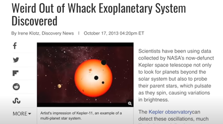 奇妙な常軌を逸した太陽系外惑星を発見