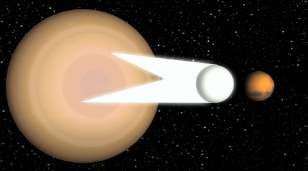 金星と土星の間に張り巡らされた放電ストリーマ