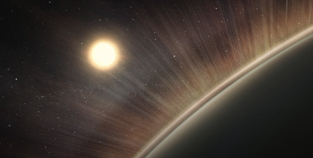 金星の大気上層部からは水素が絶え間なく放出