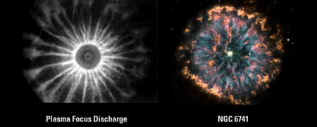 プラズマ集束放電、NGC 6741