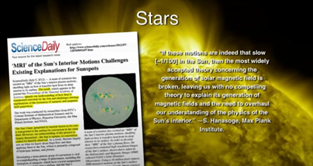 太陽内部の運動の「MRI」が、黒点の既存の説明に疑問を投げかける