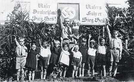 サンパウロ州アーカイブ：サンパウロでのナチスの敬礼：子供たちさえも逃れられなかった