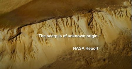 「傾斜面の起源は不明」NASA Report NASAレポート