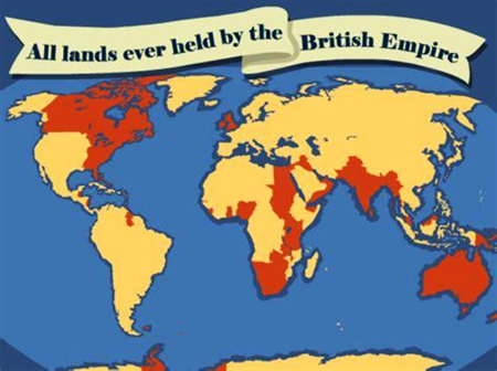 大英帝国が領有したすべての土地