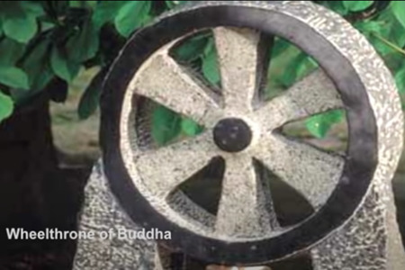 wheel-throne of Buddha