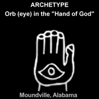 ARCHETYPE: Orb (eye) in the "Hand of God"
Alabama