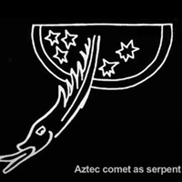 Aztec, comet as cosmic serpent