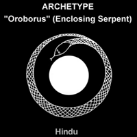 ARCHETYPE: "Oroborus" (Enclosing Serpent), Hindu