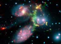 ”ステファンの五つ子”の銀河群の最近の画像