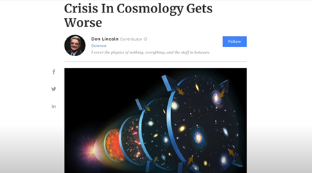 宇宙論の危機はさらに悪化する